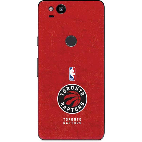 NBA Toronto Raptors Distressed Google Pixel 2 Skin